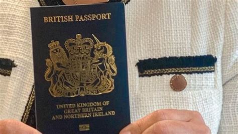 First British Passports Issued With Kings Name Bbc News