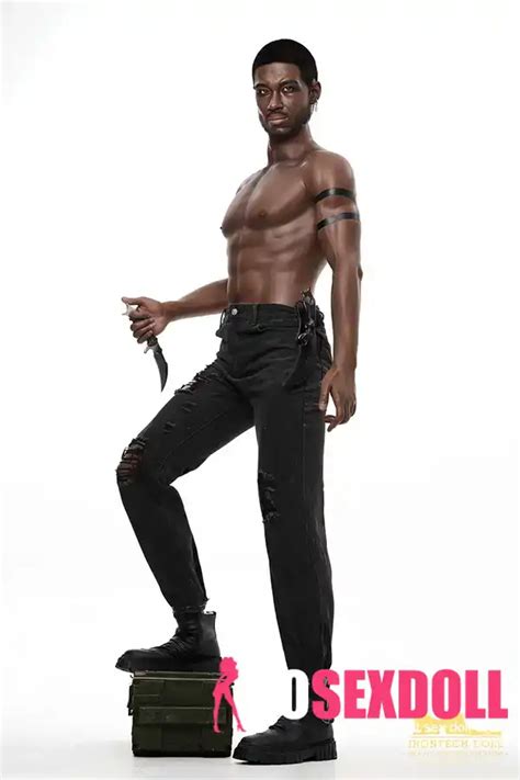 176cm 5ft77 Black Men Sex Toy Naked Gay Love Doll SoSexDoll