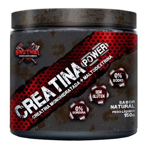 Creatina Power Monohidratada Gr Bruthal Sports Body Shopping