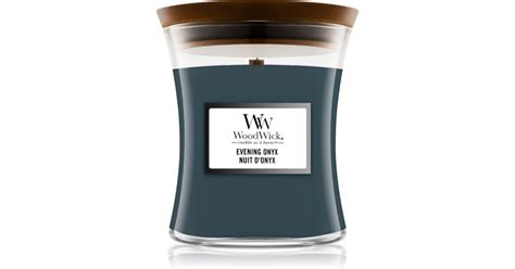 Woodwick Evening Onyx Scented Candle With Wooden Wick Notino Co Uk