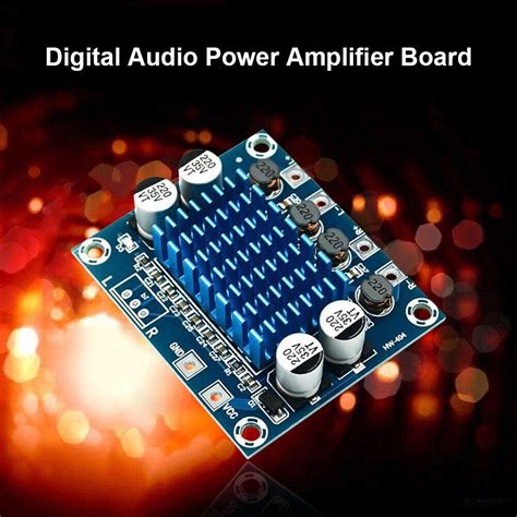 Xh A W W Audio Dual Channel Amplifier Board Class D Bass Mp