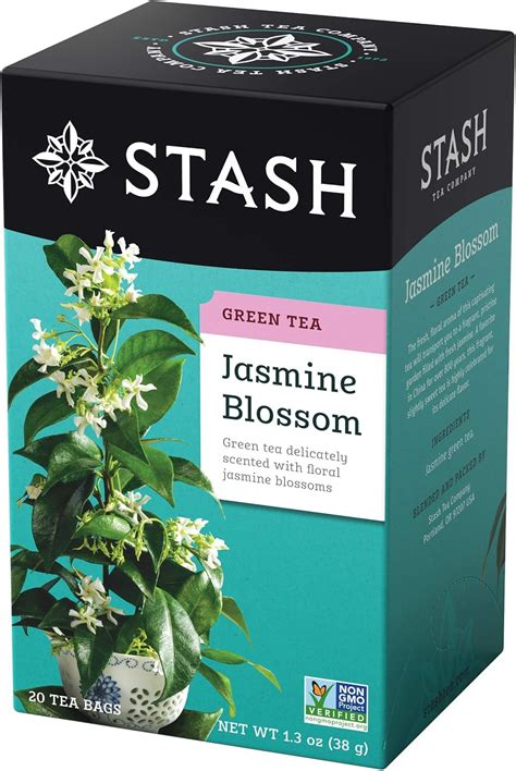 Stash Tea Jasmine Blossom Tea 20 Bags Pack Of 2 Amazonca Grocery