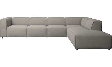 Grey Modern Modular L Shape Sofa Tight Back Seating Capacity 5