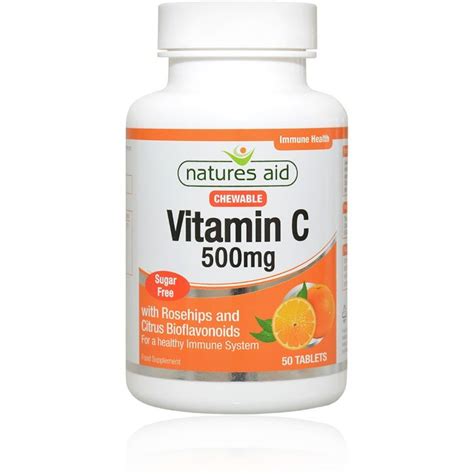 Vitamin C 500mg Chewable 100 Tablets Modern Herbals