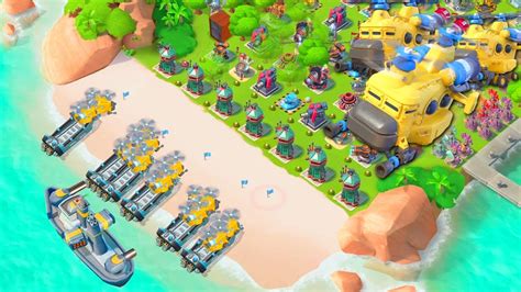 16 MAX Heavy Choppa Strategy In Boom Beach YouTube