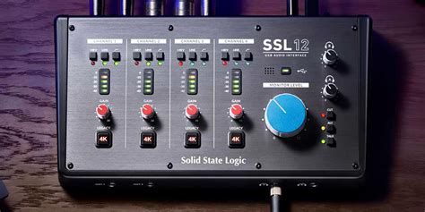 Solid State Logic Introduce The SSL 12 A 12 In 8 Out USB Audio