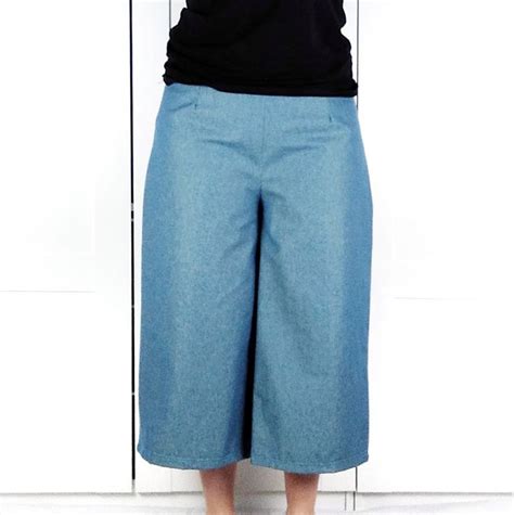 Pants Sewing Pattern Culottes Plus Size Pattern Plus Size Pants