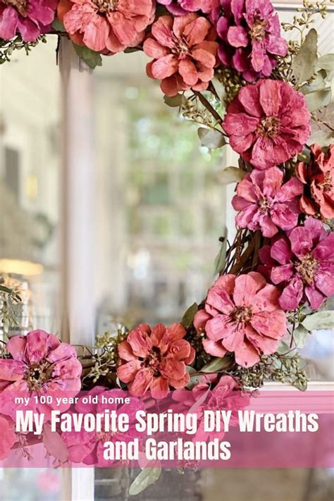 My Favorite Spring DIY Wreaths and Garlands | Wreaths and garlands, Diy ...