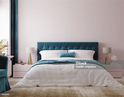 Luxury Bedroom Interior Background Stock Photo - Download Image Now ...