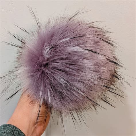 Fur Pom Pom Etsy