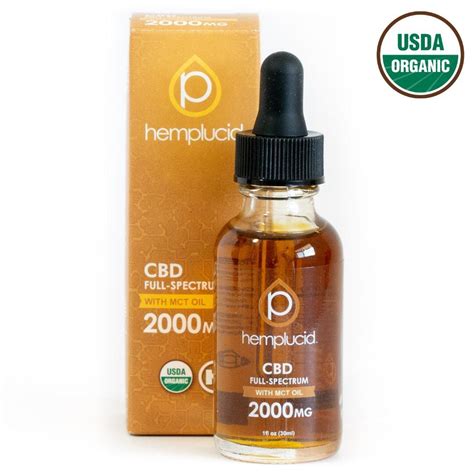 Shop Hemplucid Full Spectrum Cbd Tincture In Mct Oil Mg Cbd