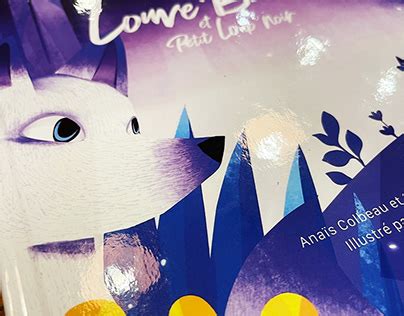 Petit Loup Noir Petite Louve Blanche Behance