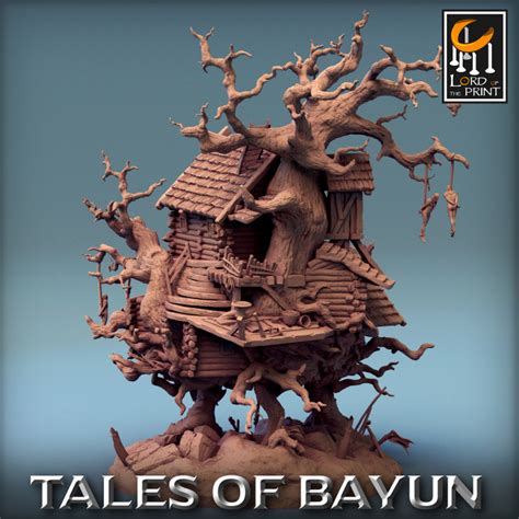 3D Printable Isba BabaYaga S House By Rescale Miniatures