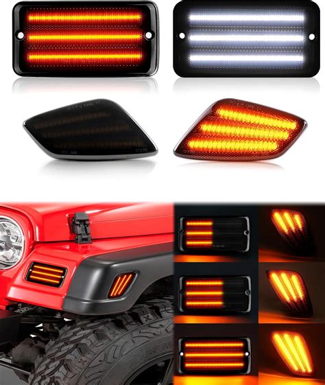 Switchback Luces Led De Se Al De Giro Para Jeep Wrangler Tj