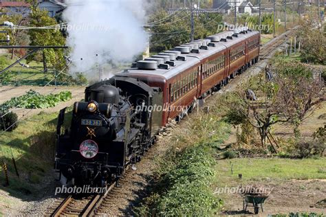 C58蒸気機関車 秩父鉄道 写真素材 6199755 フォトライブラリー Photolibrary