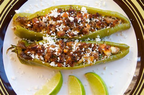 Stuffed Hatch Chile Peppers