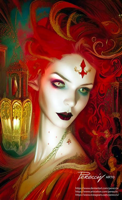 Iracebeth Of Crims The Red Queen By Perecciv On Deviantart