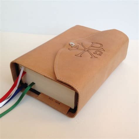 Daily Roman Missal Leather Cover (Chi Rho)