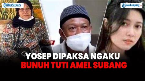 Yosef Ngaku Diintimidasi Agar Ngaku Bunuh Tuti Dan Amel Di Kasus Subang