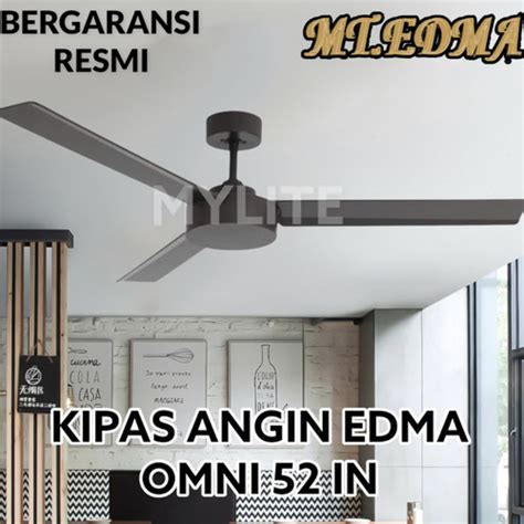 Jual Kipas Angin Ceiling Fan Dekorasi MT Edma OMNI 52in WALL CONTROL