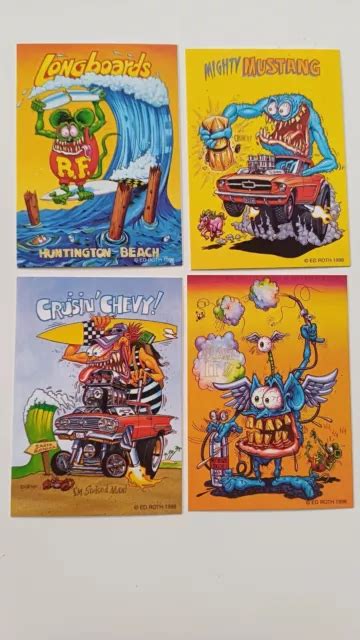 42 CARTES RAT Fink Par Ed Roth 1998 Rare EUR 29 99 PicClick FR