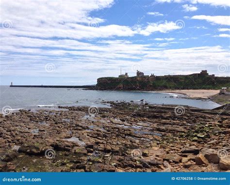 Tyne Mouth Stock Photo Image Of Mouth Castle Beach 42706258