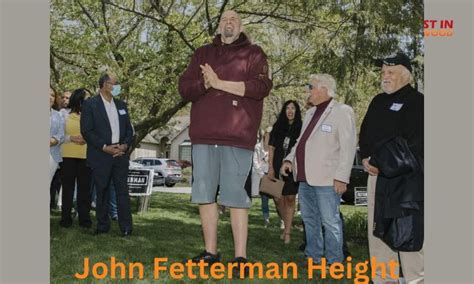 Unveiling The Remarkable Stature John Fettermans Height Revealed