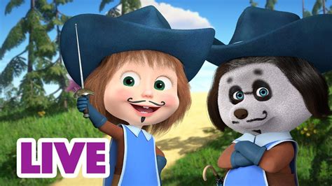 🔴 Live Stream 🎬 Masha And The Bear 🏃 Duty Calls 📋 ️ Youtube