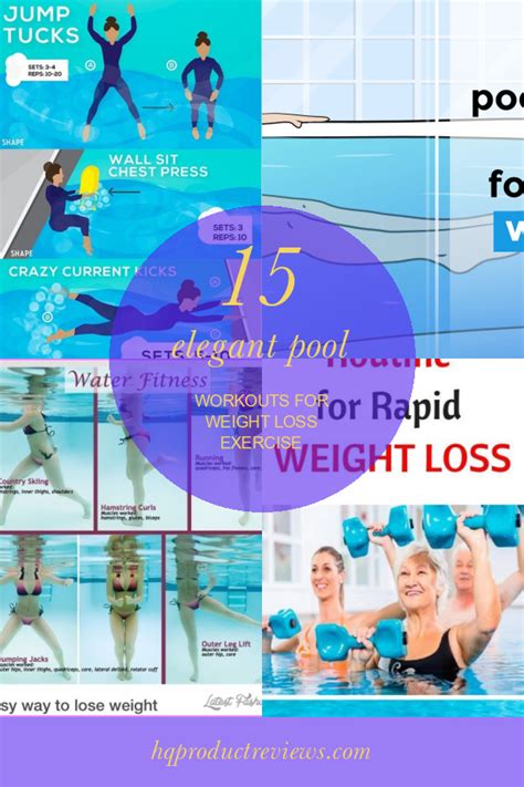 15 Elegant Pool Workouts for Weight Loss Exercise - Best Product Reviews