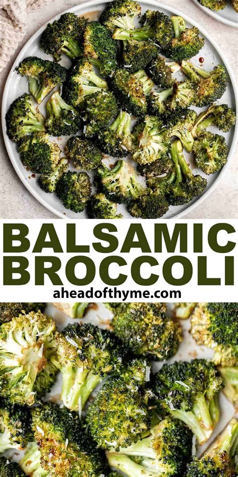 Balsamic Roasted Broccoli Artofit