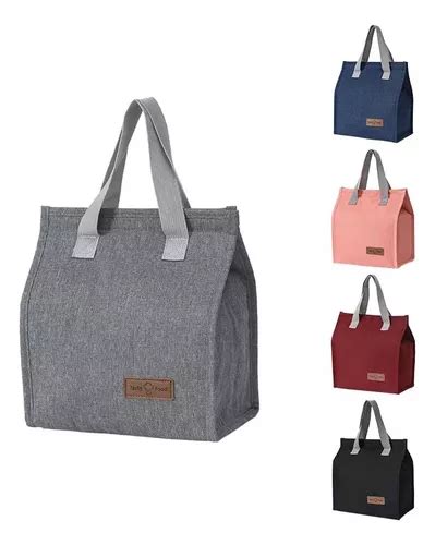 Bolso Lunchera Termica Calor Frio Impermeable Premium Adulto Color