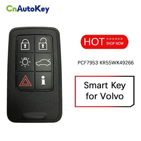 CN050006 Aftermarket Smart Key For Volvo 6 Buttons 434MHz PCF7953 Chip