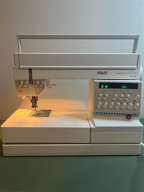 Pfaff Creative 1473 Cd Sewing Machine Dual Feed Embroidery 177 Built In Stitches Ebay