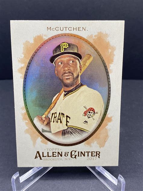 Topps Allen And Ginter Hot Box Foil Andrew Mccutchen Nm Mt