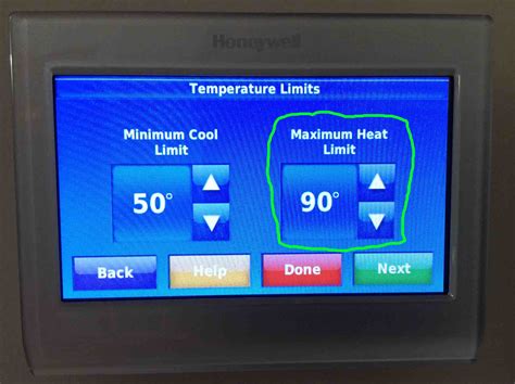 How To Set Temperature Range On Honeywell Thermostat Toms Tek Stop