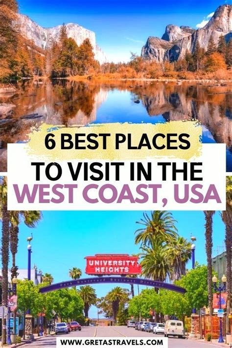 The Most EPIC USA West Coast Road Trip Itinerary | West coast road trip ...