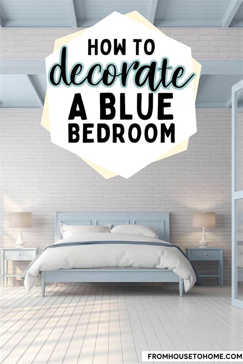 Blue Bedroom Decor Ideas - From House To Home