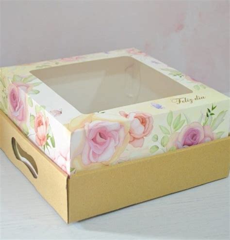 Caja Feliz Dia Medida 25x25x13 Insumos Pasteleros Nqn