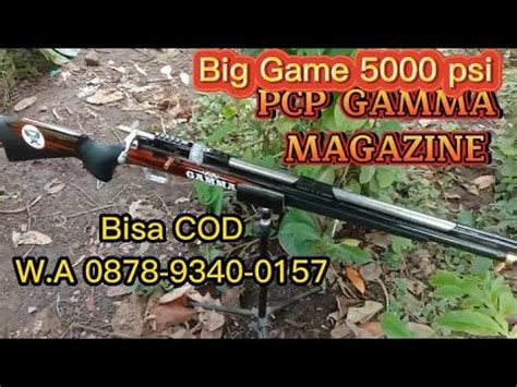 Senapan Terbaikpcp Jawa Big Game Psi Pcp Gamma Magzine Bisa Cod