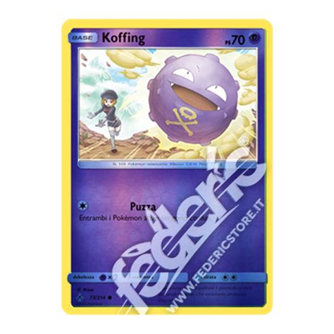 073 214 Koffing Comune Reverse IT MINT Federicstore