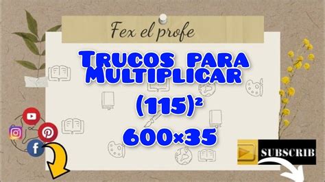 Trucos Para Multiplicar Youtube