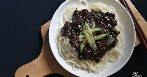 짜장면 Korean Jjajangmyeon Recipe + Video | YedyLicious Manila Food Blog ...