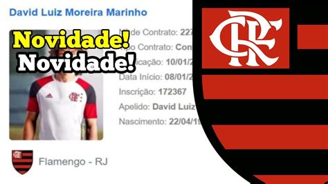 Impossivel Renova O De David Luiz O Flamengo Oficializada YouTube