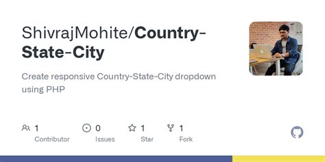 GitHub - ShivrajMohite/Country-State-City: Create responsive Country ...