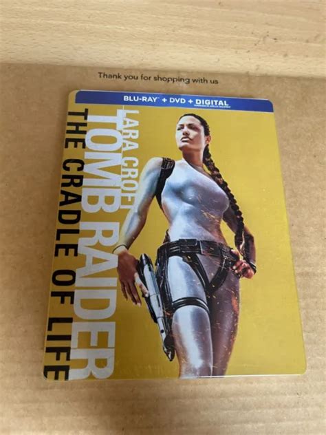 Lara Croft Tomb Raider The Cradle Of Life Blu Ray Steelbook New