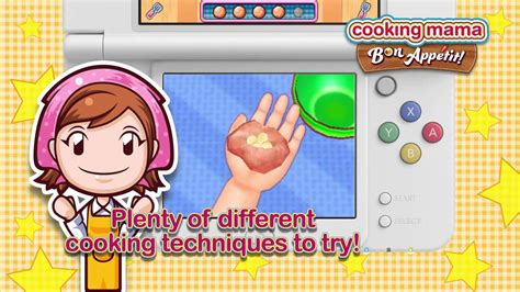 Cooking Mama Bon Appetit 3ds Trailer Youtube