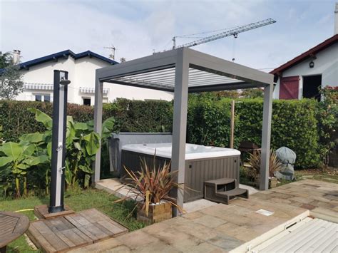 Pergola Et Store Screen Ext Rieur Bidart Ty Bask