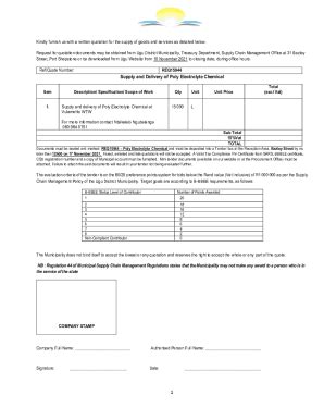 Fillable Online Ugu Gov Fillable Online Ugu Gov Repairs To Sludge Pump