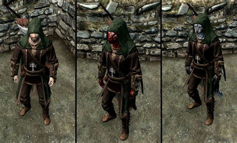 Gondorian Ranger Armor And Ithilien Ranger Cloak Lotr 鎧・アーマー Skyrim