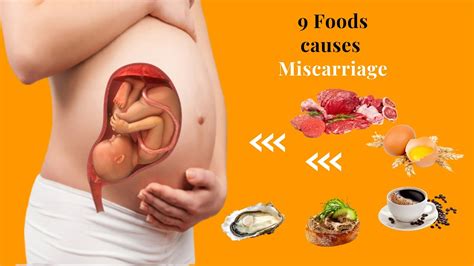 9 Common Foods That Can Cause Miscarriage In Early Pregnancy YouTube